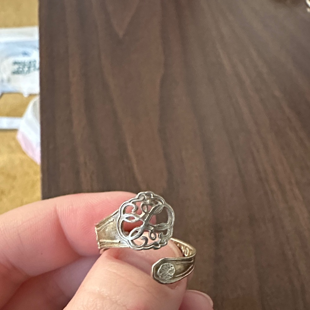 Brass metal ring